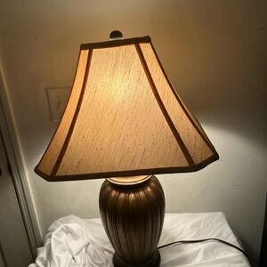 Elegant Brown Table Lamp